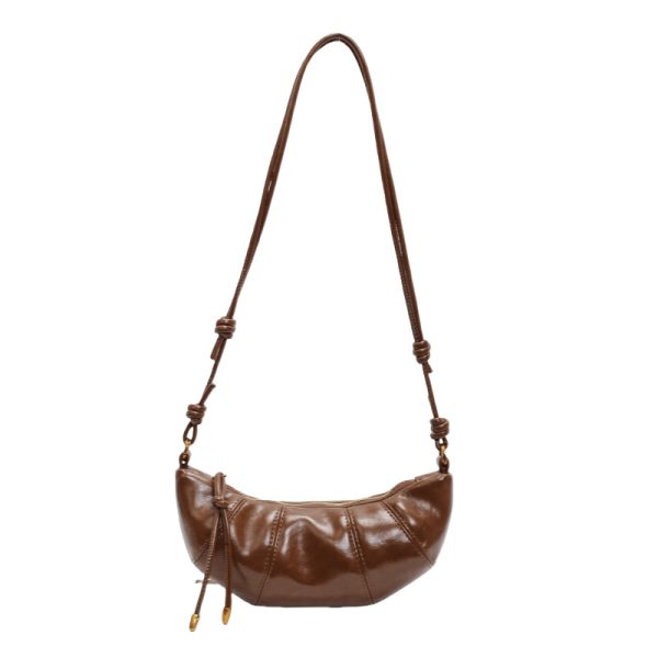 Retro trend underarm bag female niche design fashion jiaozi bag high sense Joker shoulder bag. - Image 7