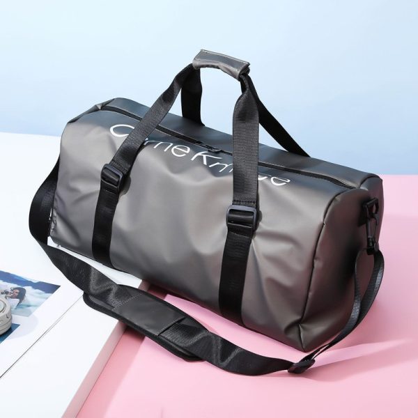 Short-distance hand-held travel bag wet and dry separation large-capacity shoulder bag sports fitness bag trend diagonal big bag